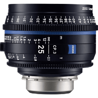 Zeiss CP.3 Cine Lens Full Kit (15/25/35/50/85mm)