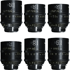 DZOFilm Vespid Prime 6-Lens Kit