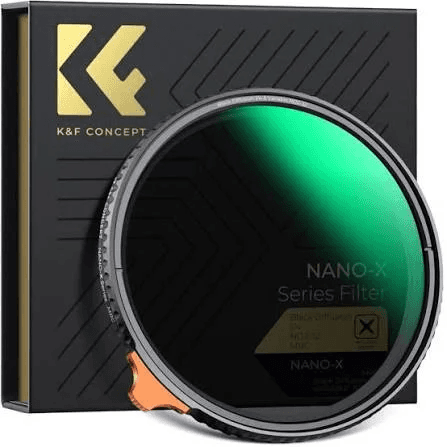 K&F 82mm Adjustable Black Mist + ND2-32