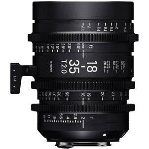 SIGMA Highspeed Cine Zoom 18-35mm T2