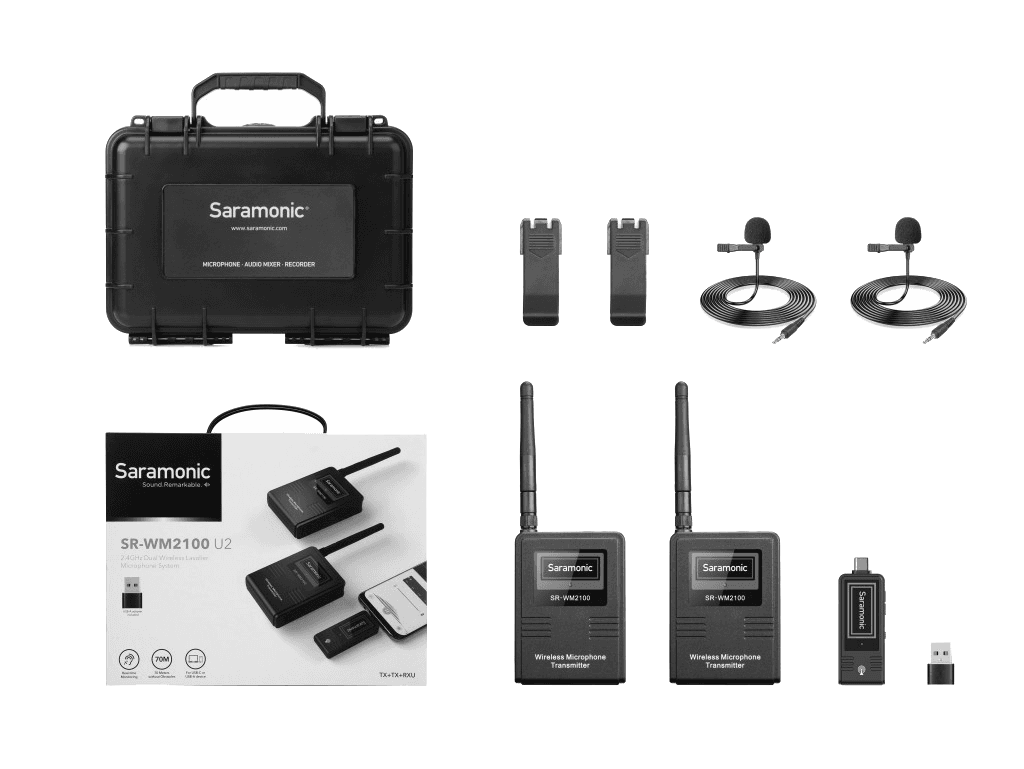 Saramonic SR-WM2100 U2 Wireless Lavalier System