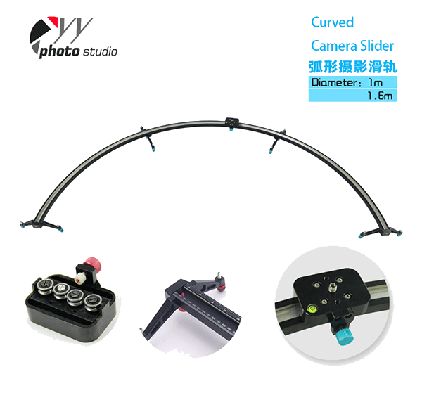 YY Photo Curved Slider 1m
