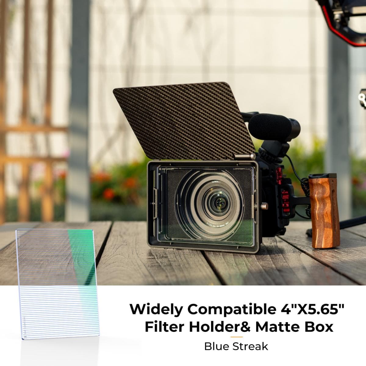 K&F Square Blue Streak Filter 4x5.65