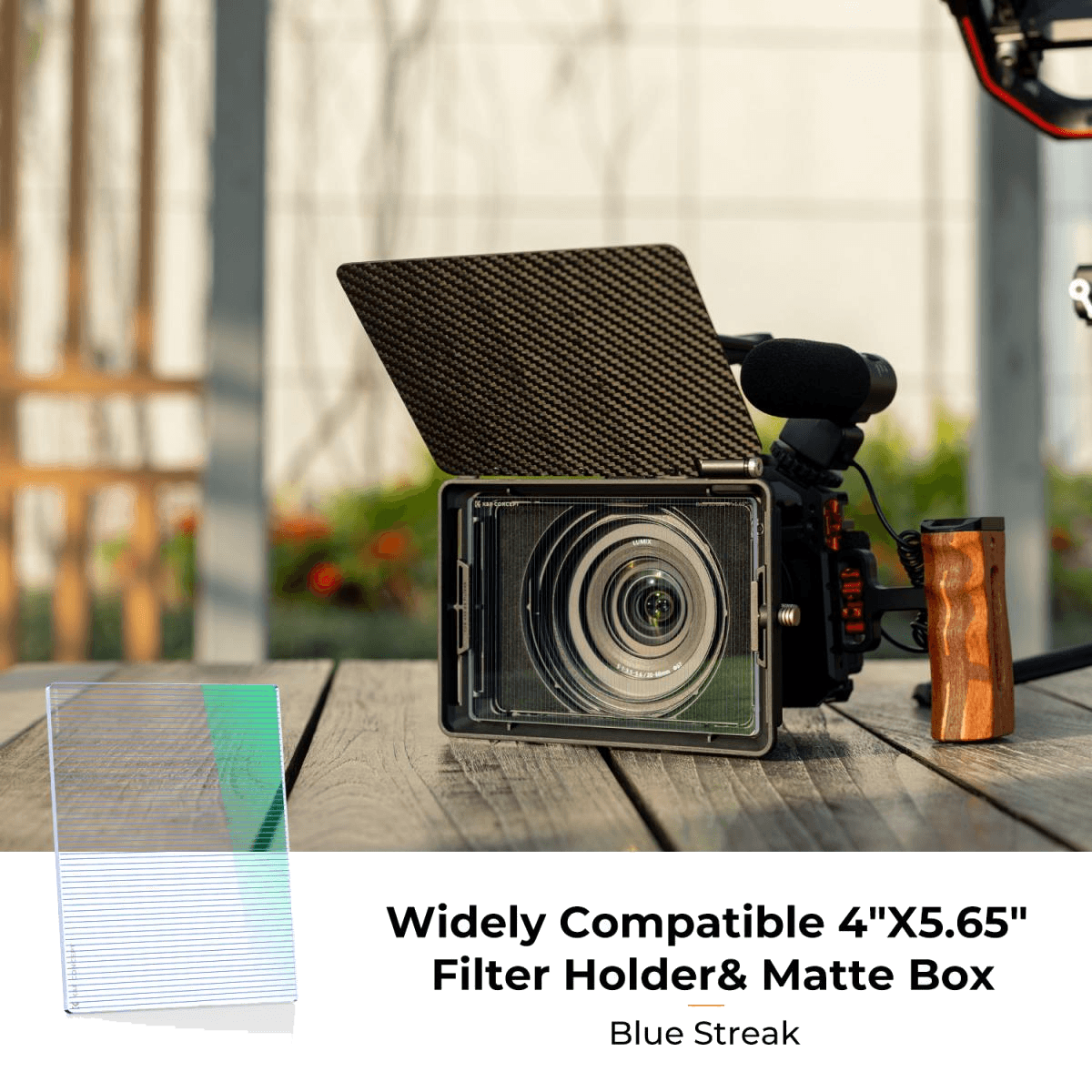 K&F Square Blue Streak Filter 4x5.65