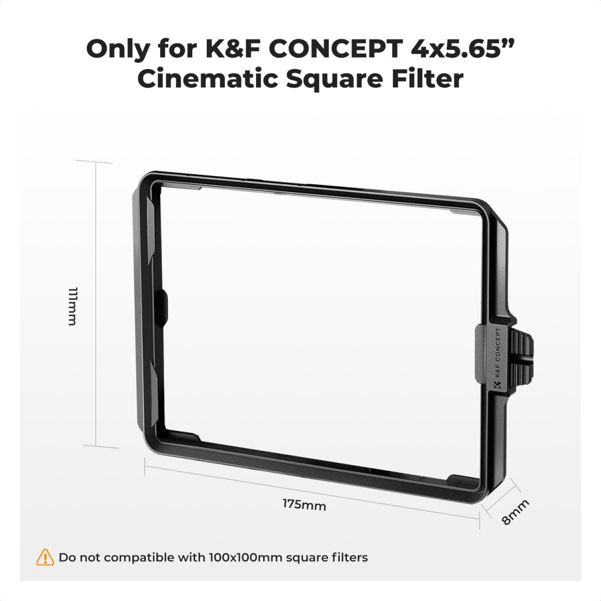 K&F ND16 Square 4x5.65 (4 Stops)