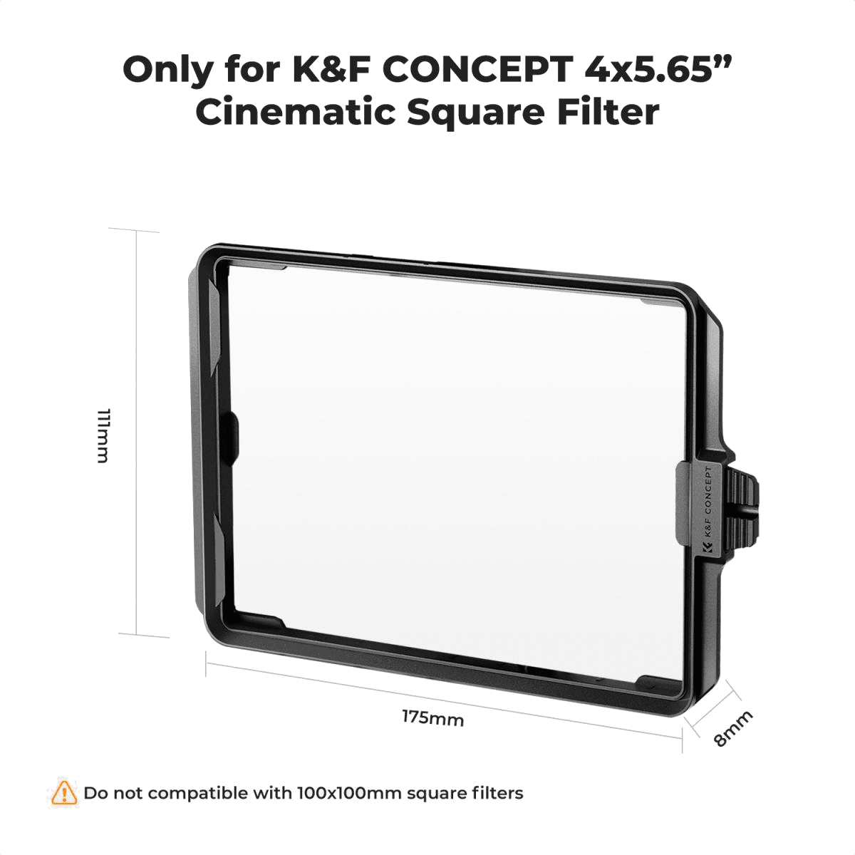 K&F ND16 Square 4x5.65 (4 Stops)