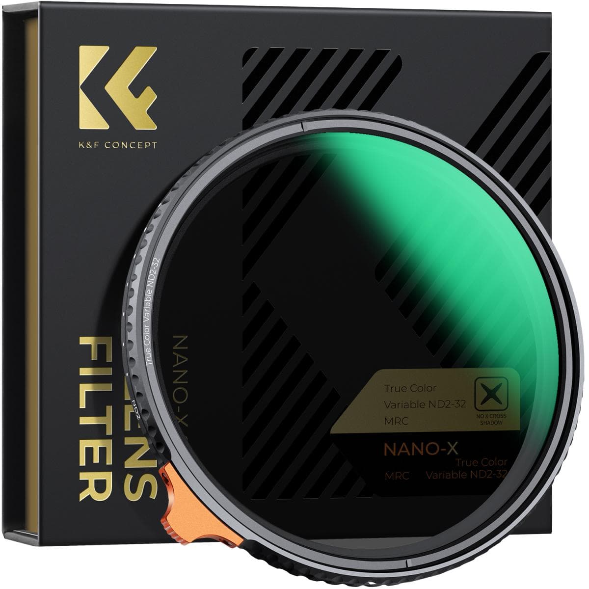 K&F 77mm Variable ND ND2-ND32 (XV38 Nano-X)
